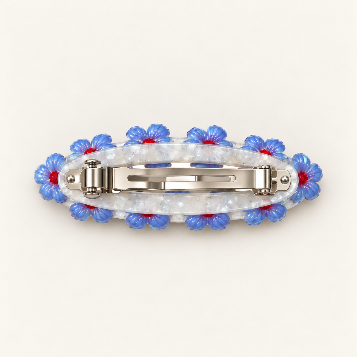 Cotivie Blue Blossom Barrette