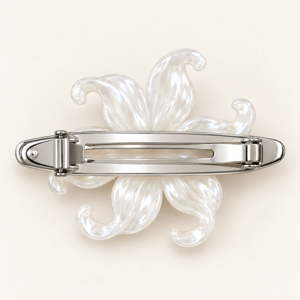 cotivie Celestial Pearl Flower Barrette