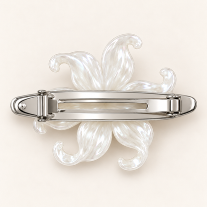 cotivie Celestial Pearl Flower Barrette