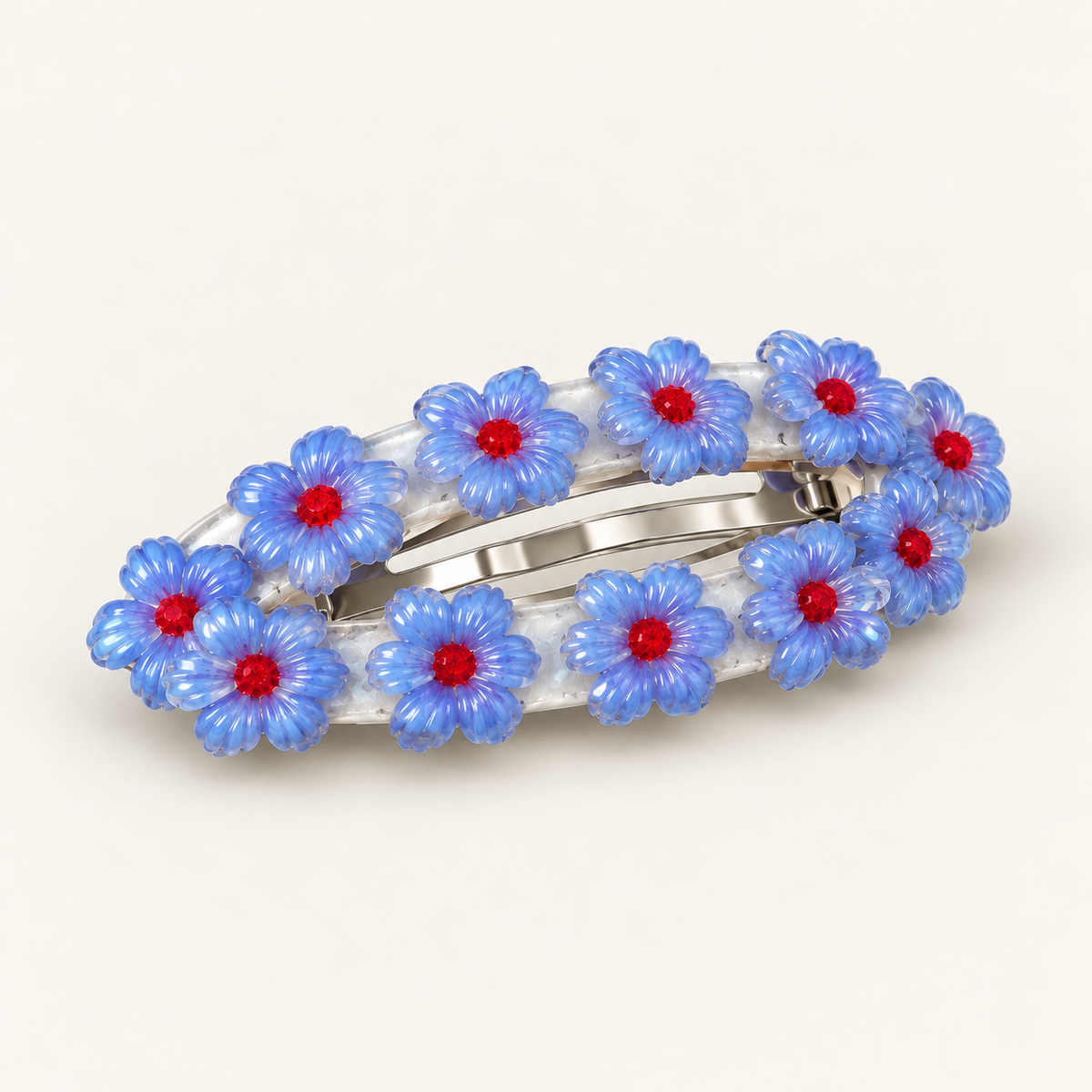 Cotivie Blue Blossom Barrette