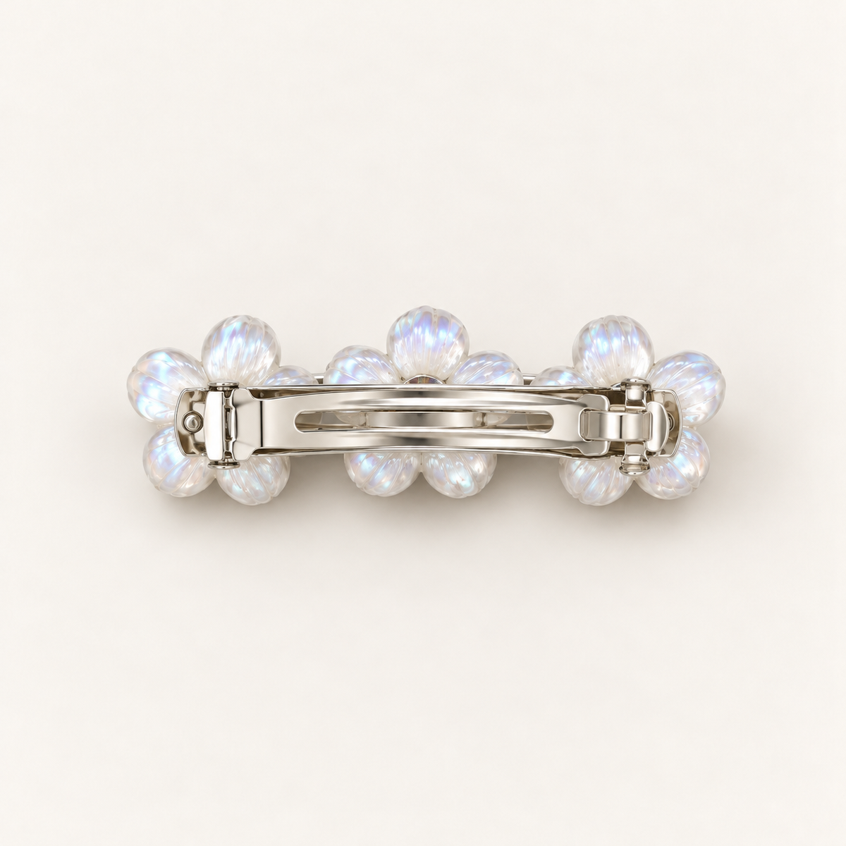 cotivie Pearl Blossom Crystal Barrette